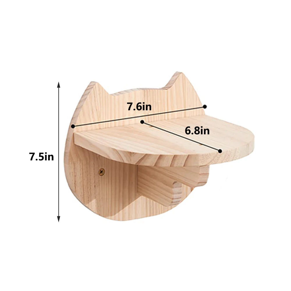 Cat Wall Shelves, Perches & Climbing Set
