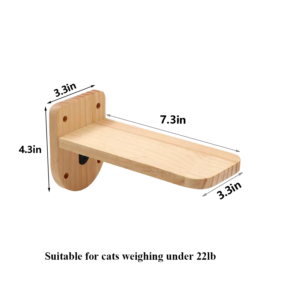 Cat Wall Shelves, Perches & Climbing Set