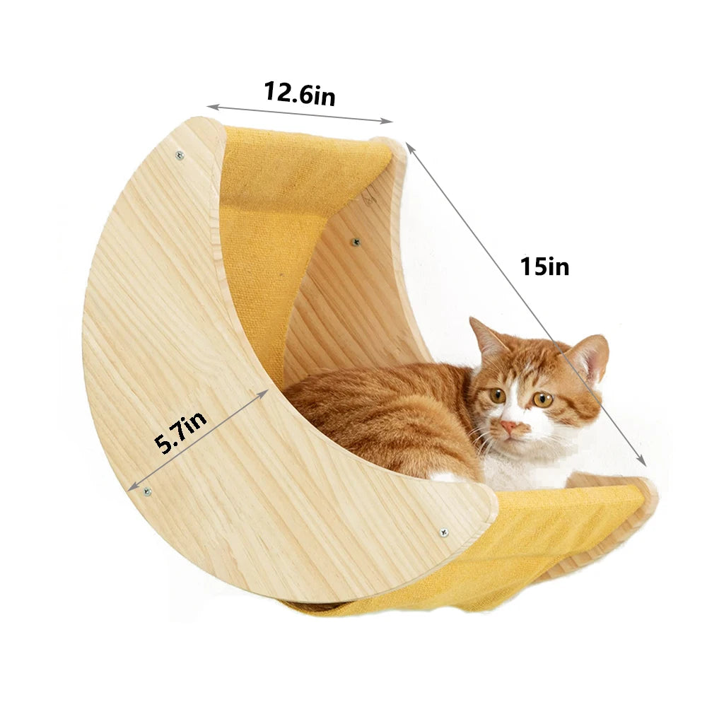 Cat Wall Shelves, Perches & Climbing Set