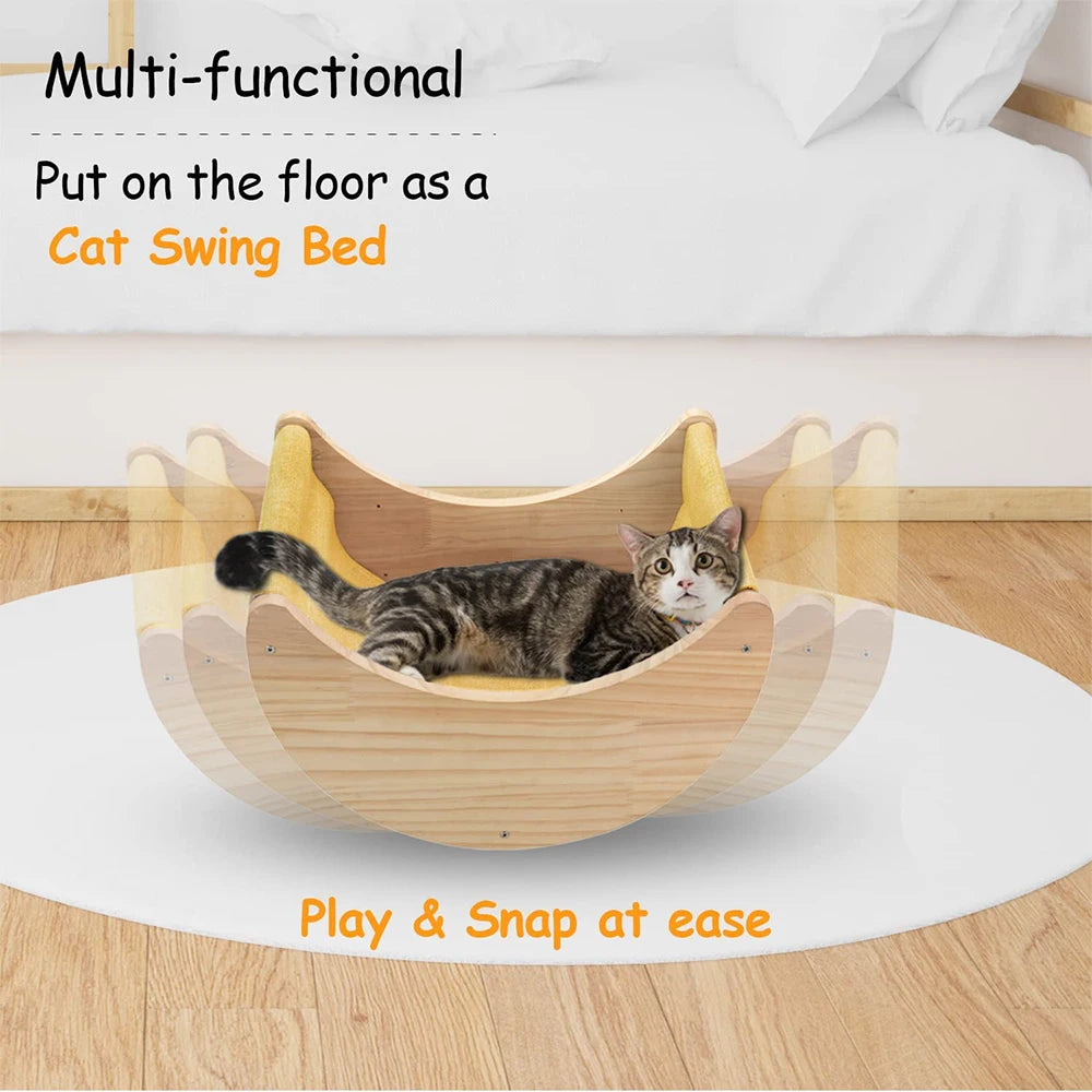 Cat Wall Shelves, Perches & Climbing Set